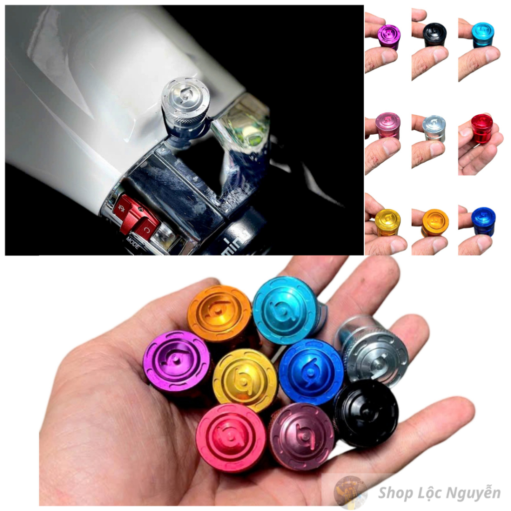 สกรูกระจก Vespa รุ่น 101 Super Kool สําหรับ Sprint/ Prima/ LX/ S/ GTS