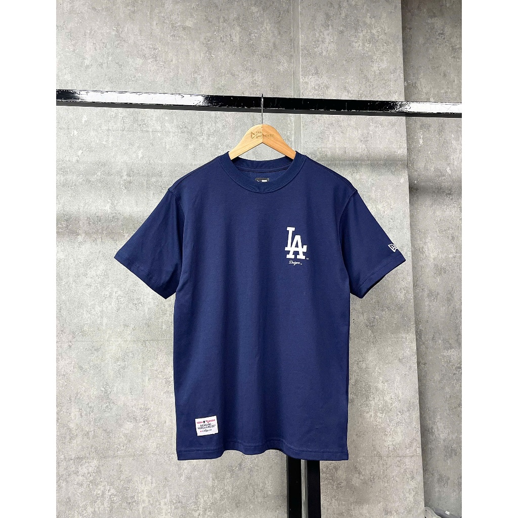(GENUINE) NEWERA LA SHIRT WITH BIGO NAVY LOGO