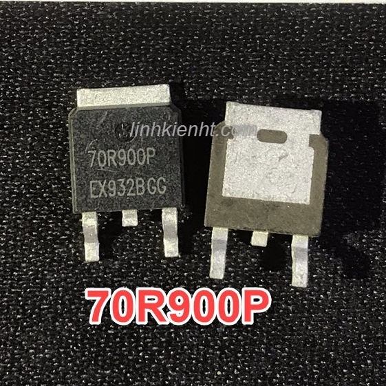 สติ๊กเกอร์ Mosfet N-Channel 70R900P 70R900 750V 5A 4 ใบ