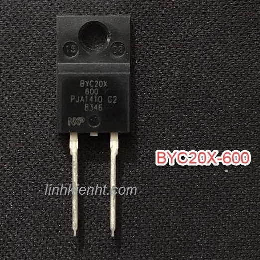 ไดโอด BYC20X-600 BYC20X600 2060 20A 600V (แทนที่ 15ETH06FP)
