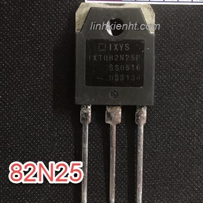 ส่วนประกอบ Mosfet IXTQ82N25P IXTQ82N25 82N25 ช่อง N 82A 250V ถอดชิ้นส่วน