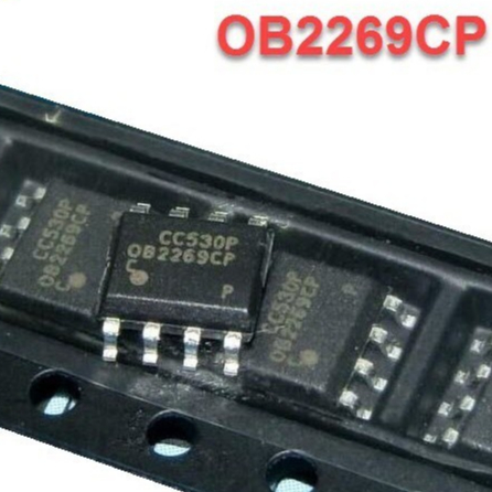 กระเป๋า 5 พลัง ICs OB2269 OB2269CP OB2269 ใหม่ OB2269 SMD SOP-8 สติ๊กเกอร์ (RETURN DP2269)