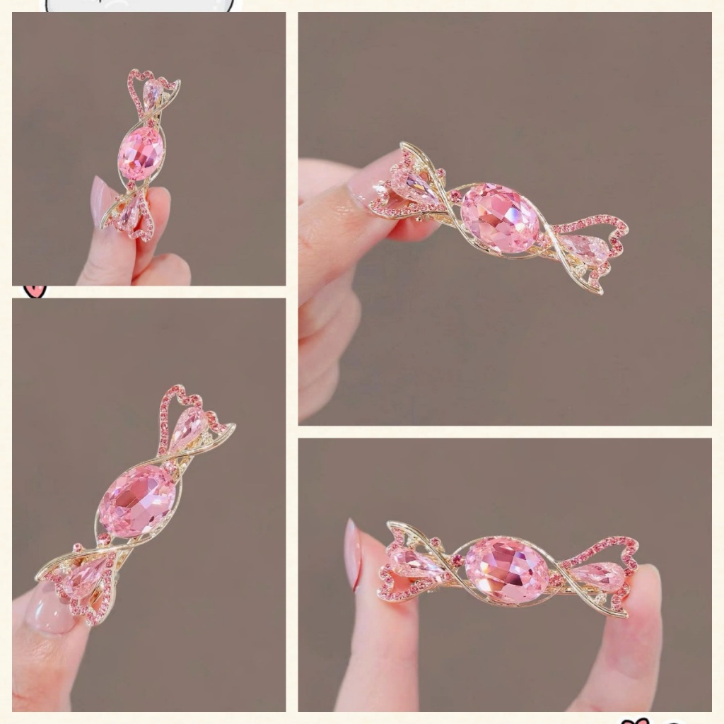 Sparkling Crystal Candy - CANDY HAIR CLIP KN31