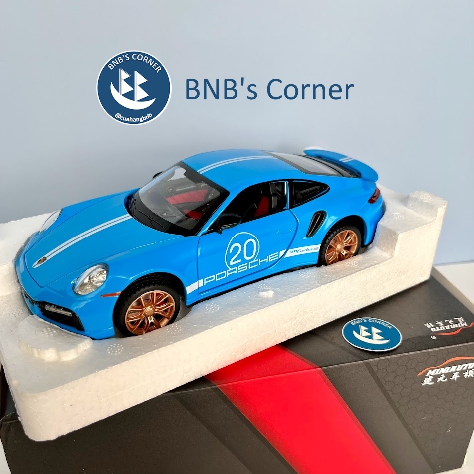 [BNBs Corner] โมเดลรถ MiniAuto 1:24 Porsche 911 Turbo S