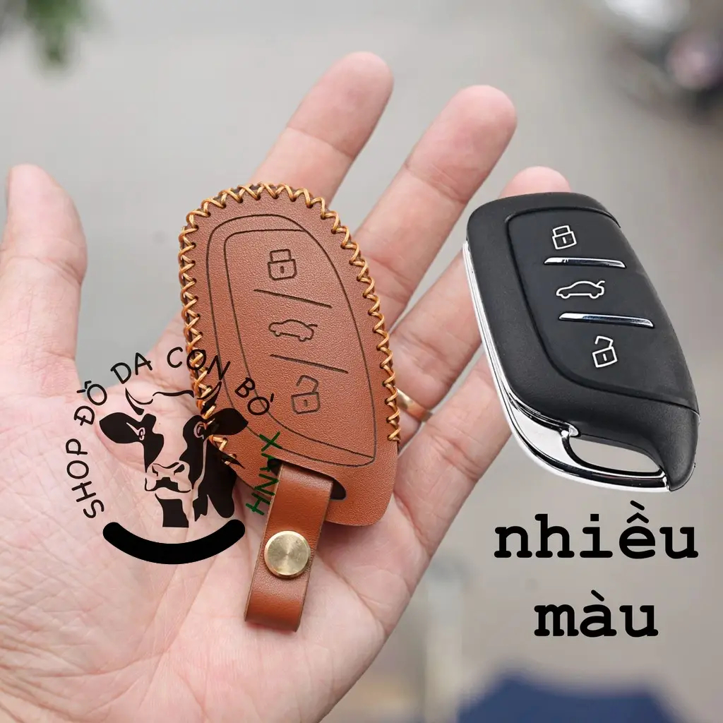 ปลอกกุญแจหนังแท้แฮนด์เมดสําหรับ MG ZS, MG HS, MG5 2022 001