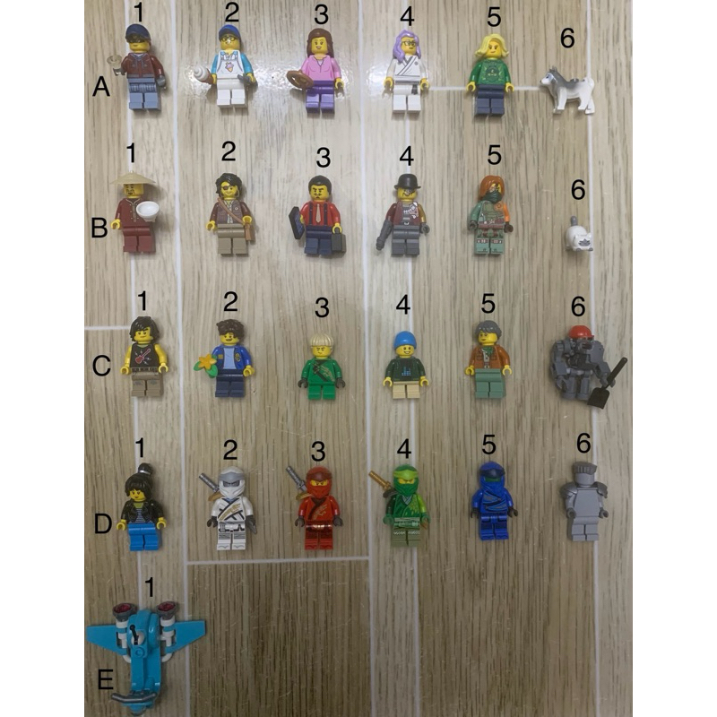 Lego minifigures ninjago character in set 71741 ของแท้