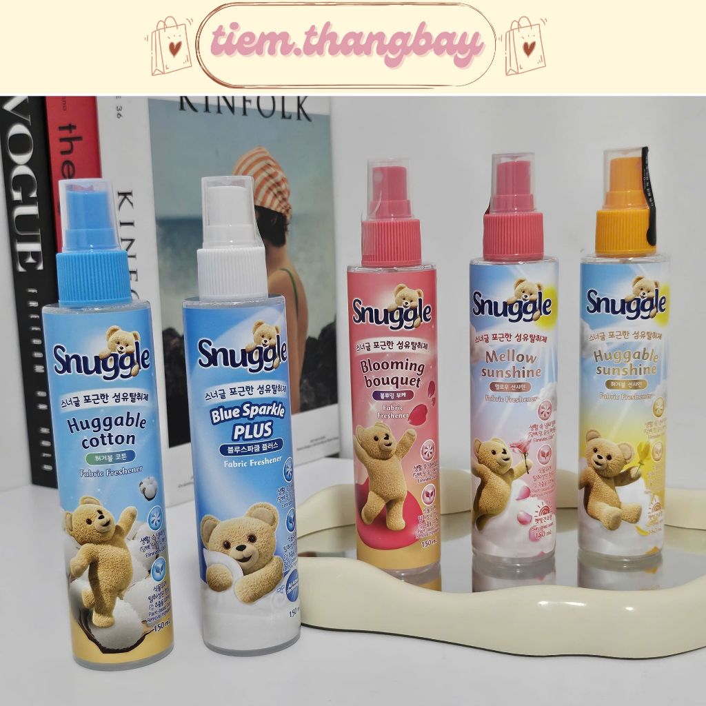 (AUTH - BILL OLIVE YOUNG) SNUGGLE FABRIC FRESHENER FABRIC SPRAY 150ml