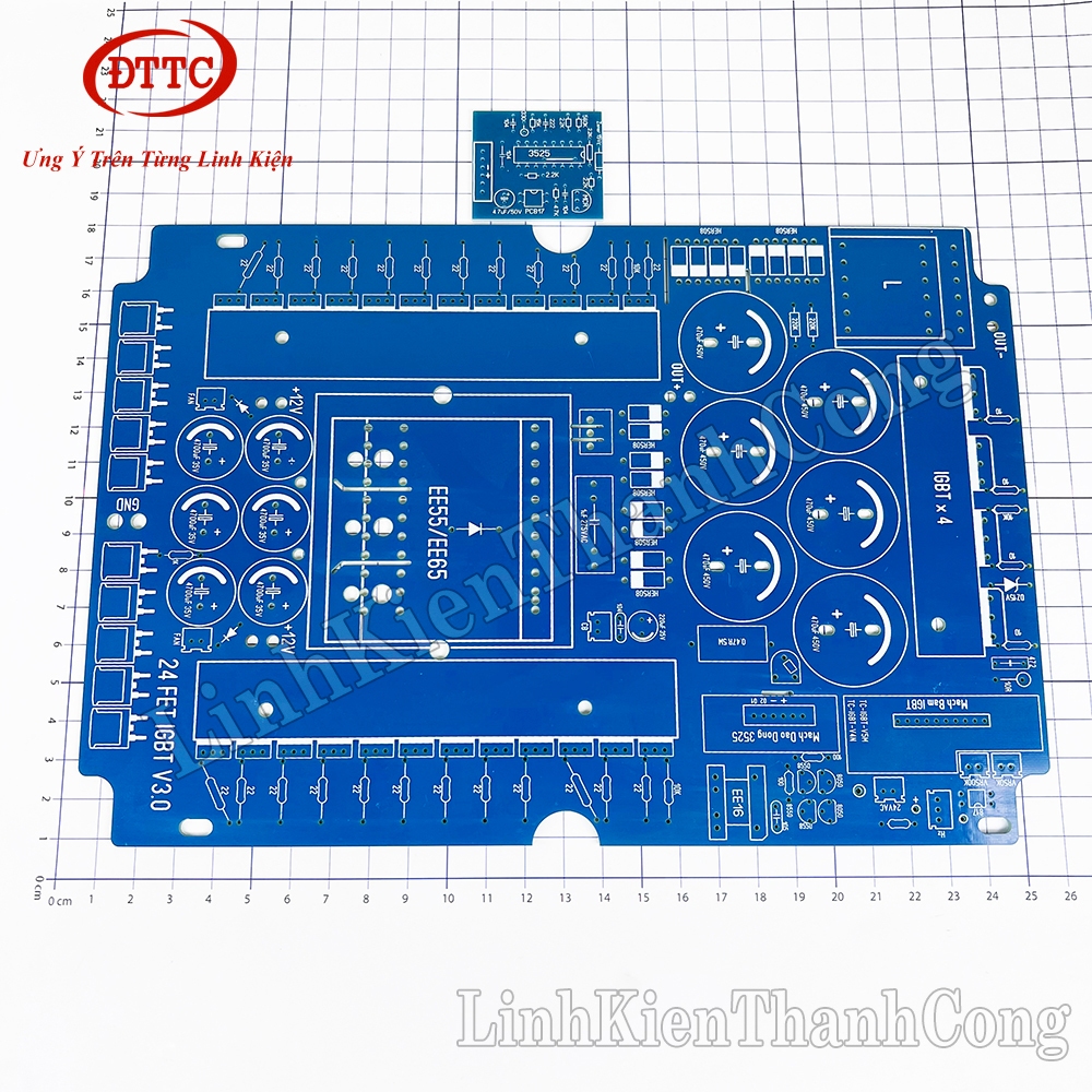 บอร์ด 24 FET IGBT EE55/EE65 + บอร์ด Oscilator