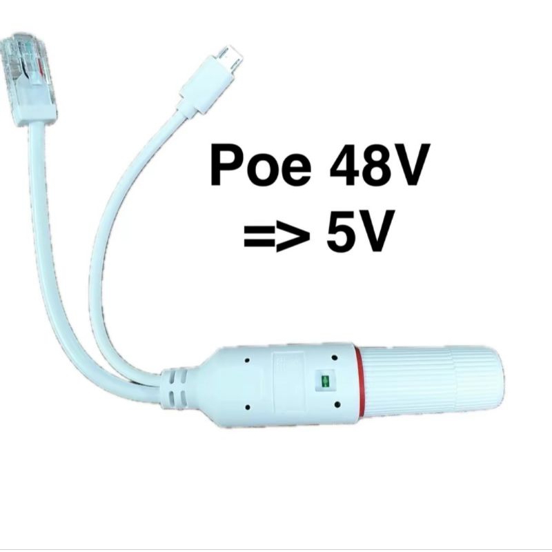 อะแดปเตอร์ Poe Spliter 5v