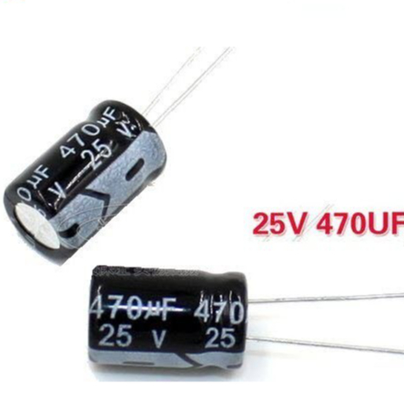 กระเป๋า 20 CAPACITORS 470UF 25V 25V470UF 8*12MM