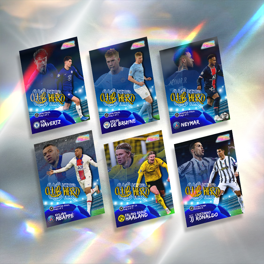 2021 CLUB HERO | การ์ดนักฟุตบอล | Ronaldo Mbappe Kante Benzema Haaland De Bruyne Di Maria Modric Bru