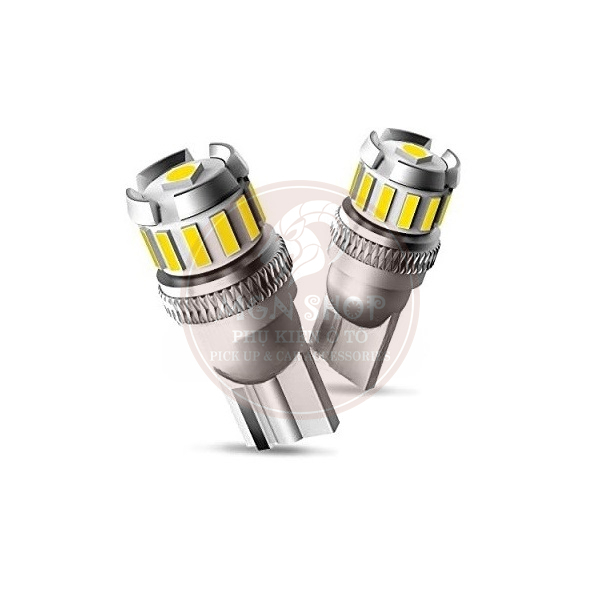LED [T10] [13 SMD Led Chips] [สว่างเป็นพิเศษ] [01 หลอด] สําหรับรถยนต์และรถจักรยานยนต์