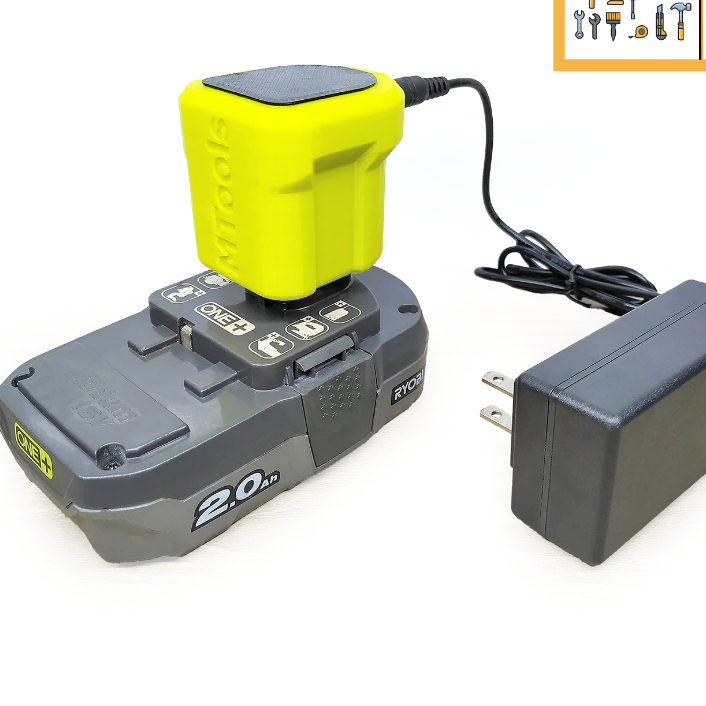 ( MTools ) เครื่องชาร์จขนาดเล็ก RYOBI 18v