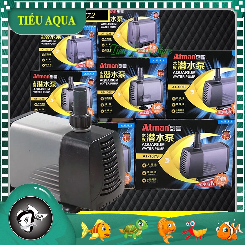 ปั๊มน้ํา ATMAN AT101s - AT102s - AT103s - AT104s - AT105s - AT106s - AT107s เฉพาะสําหรับตู้ปลา