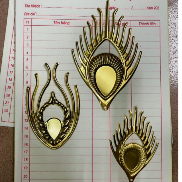 Combo 10 ชิ้น phoenix tail motifs T38 - T39 - T40 พีคซัน ทําเครื่องแต่งกาย คอสเพลย์เครื่องประดับ