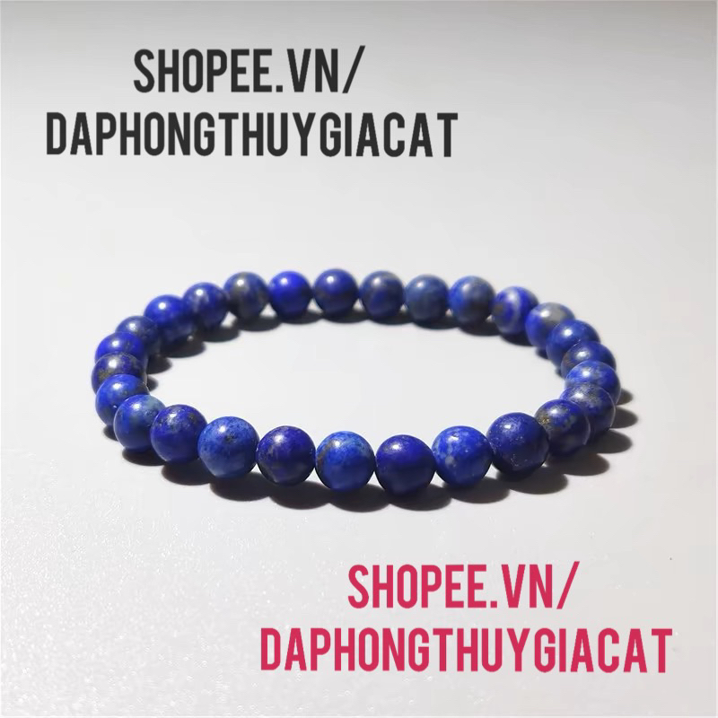 สร้อยข้อมือ 5A lapis lazuli ทดสอบสวยมาก