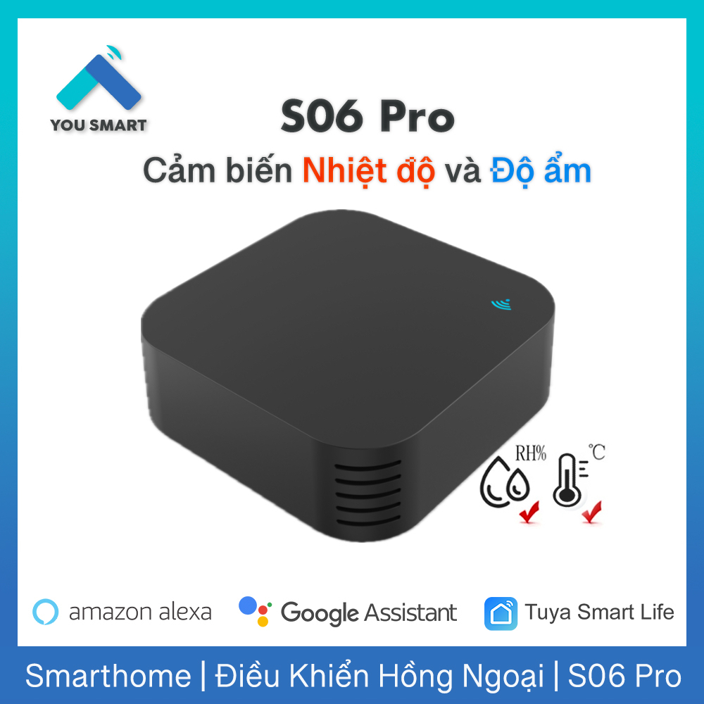 [S06 PRO] - ควบคุมอินฟราเรดพร้อมเซ็นเซอร์อุณหภูมิและความชื้นในตัว S06/S08/S11/S06 PRO