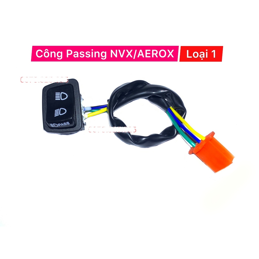 สวิตช์พาส NVX 155 125 janus -siris fi jupiter finn grande - ปุ่ม ct AEROX ex135 yamaha nvx155 aerox1