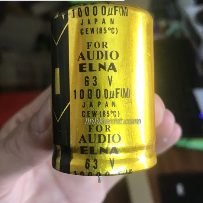 ใหม่ ELNA Audio power Capacitor 10000UF 63V 10000uf ตัวเก็บประจุเส้นผ่านศูนย์กลาง 35 มม.