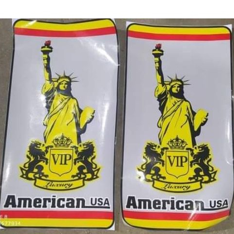 FREEDOM GODESS STICKER DECORATIVE STICKER สําหรับ HOWO BEN 371/380 รถ BIN (sl: 2 tme)