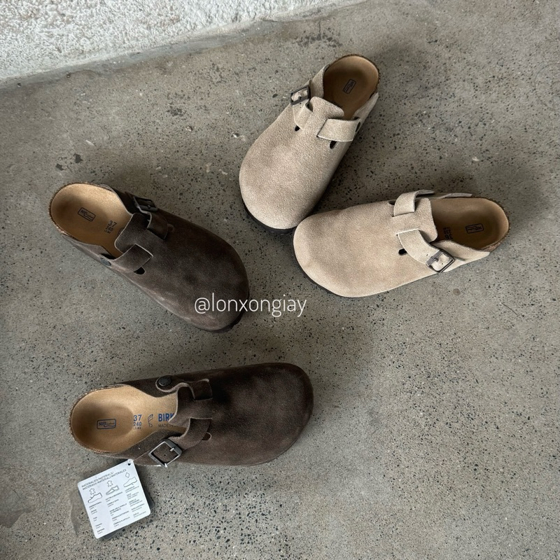 รองเท้า BIKENSTOCK BOSTON SUEDE