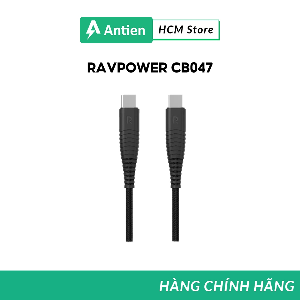 สายชาร์จ Ravpower RP-CB047 Type C to Type C (1ม.)