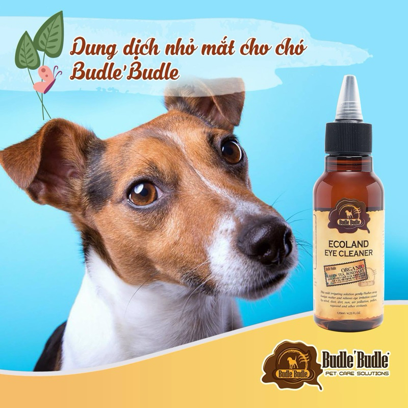 BudleBudle ECOLAND EYE / EAR CLEANER ยาหยอดตาเกาหลี / EAR CLEANER สําหรับสุนัขและแมว 120ml