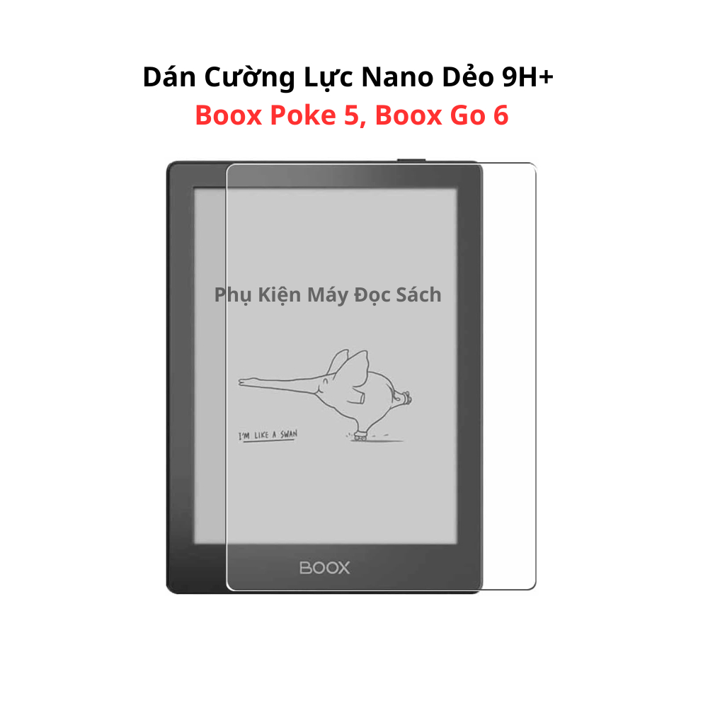 Boox Poke 5/Boox Go 6/Savi 6 Nano Tempered Glass, Boox Poke 5/Boox Go 6/Boox Savi 6 Reader