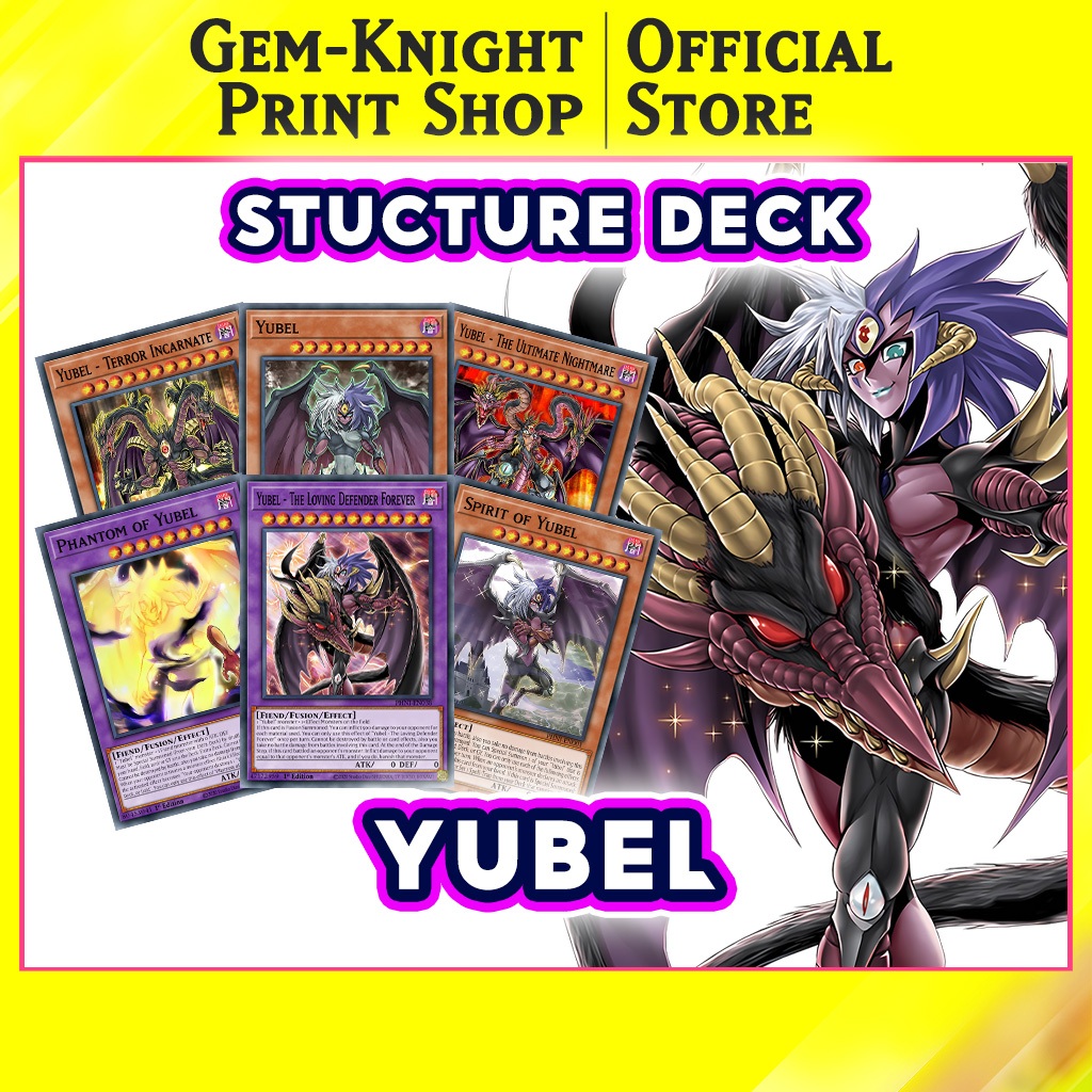 [การ์ดพิมพ์ลาย] เด็ค Yugioh - เด็ค Yubel