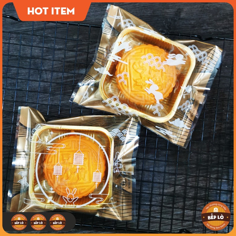 ถุงขนมไหว้พระจันทร์ 100gr 125gr 150gr 200gr - 1 ชุด 100 ถุง