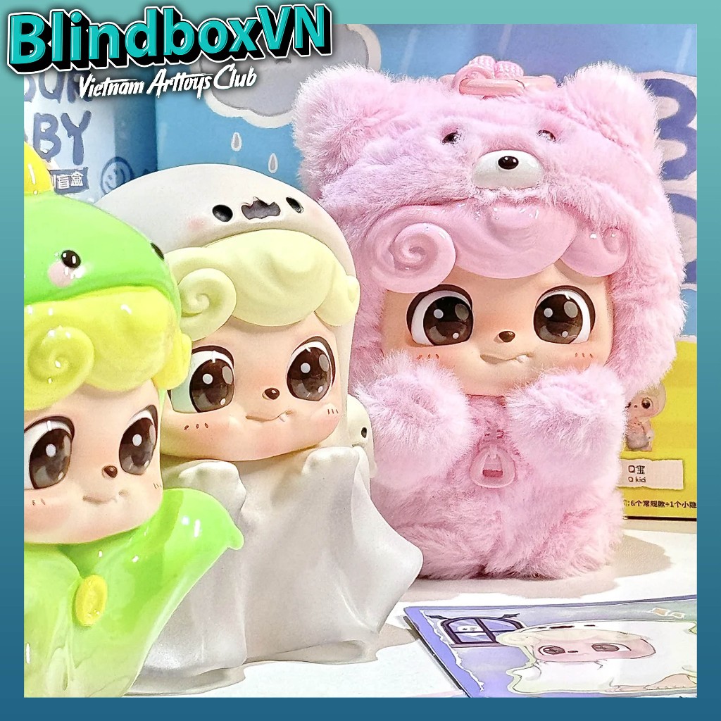 Blindbox QKid Be Your QBaby Random Blind Box