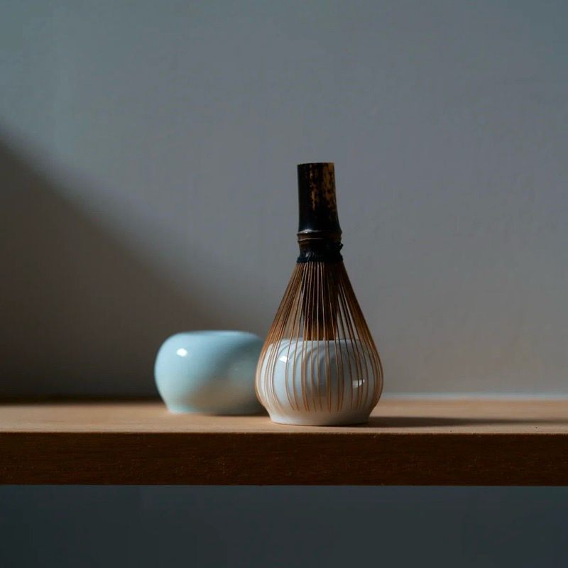 [Yugen kyoto] ORIGAMI MATCHA WHISK STAND - ขาตั้งไม้กวาดไล่ล่า