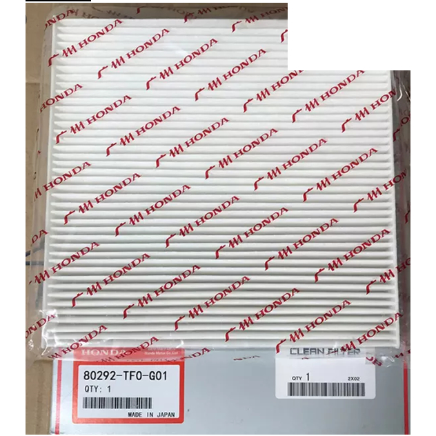 ไส้กรองอากาศเครื่องปรับอากาศสําหรับ Honda City (2013-2022), Brio, Jazz, HRV, Acura CDX (2016~)OEM: 8