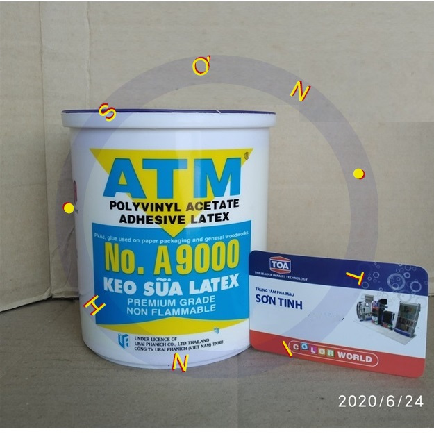 กาวนมลาเท็กซ์ No 9000 1KG a9000 ATM