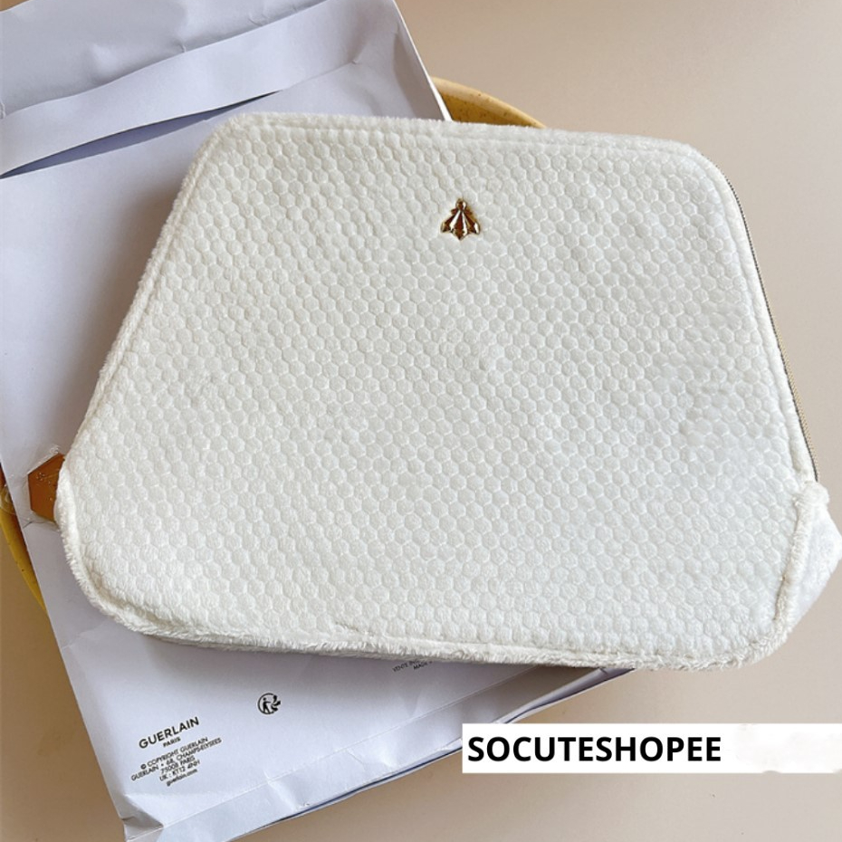 Guuerlain White Roy Pouch Bag/Wallet 24x18x7.5cm