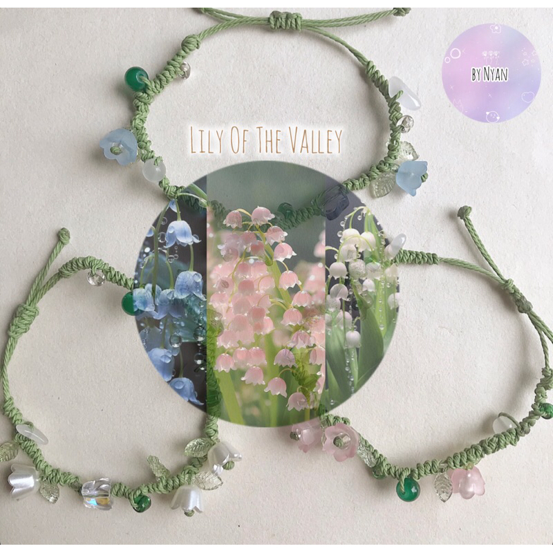{ByNyan} สร้อยข้อมือ Lily Of The Valley (อ่านคําอธิบาย)