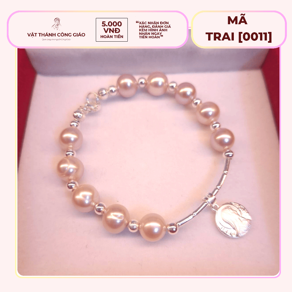 [ของขวัญที่มีความหมาย] สร้อยข้อมือและกําไลลูกประคําผู้ชายผสมเงินแท้ ส925 | นักบุญคาทอลิก