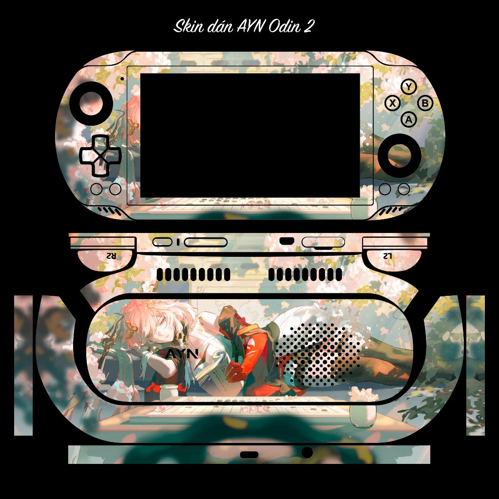 สติ๊กเกอร์ผิว AYN Odin 2 รุ่น Mini Changli | ฟิล์ม 3M | สติ๊กเกอร์ตามสั่ง ขอ
