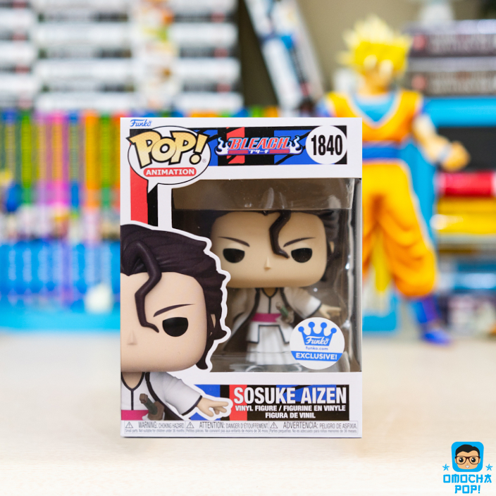 ฟิกเกอร์ Funko Pop Bleach ดั้งเดิม - Sosuke Aizen 1840 Funko Shop Exclusive