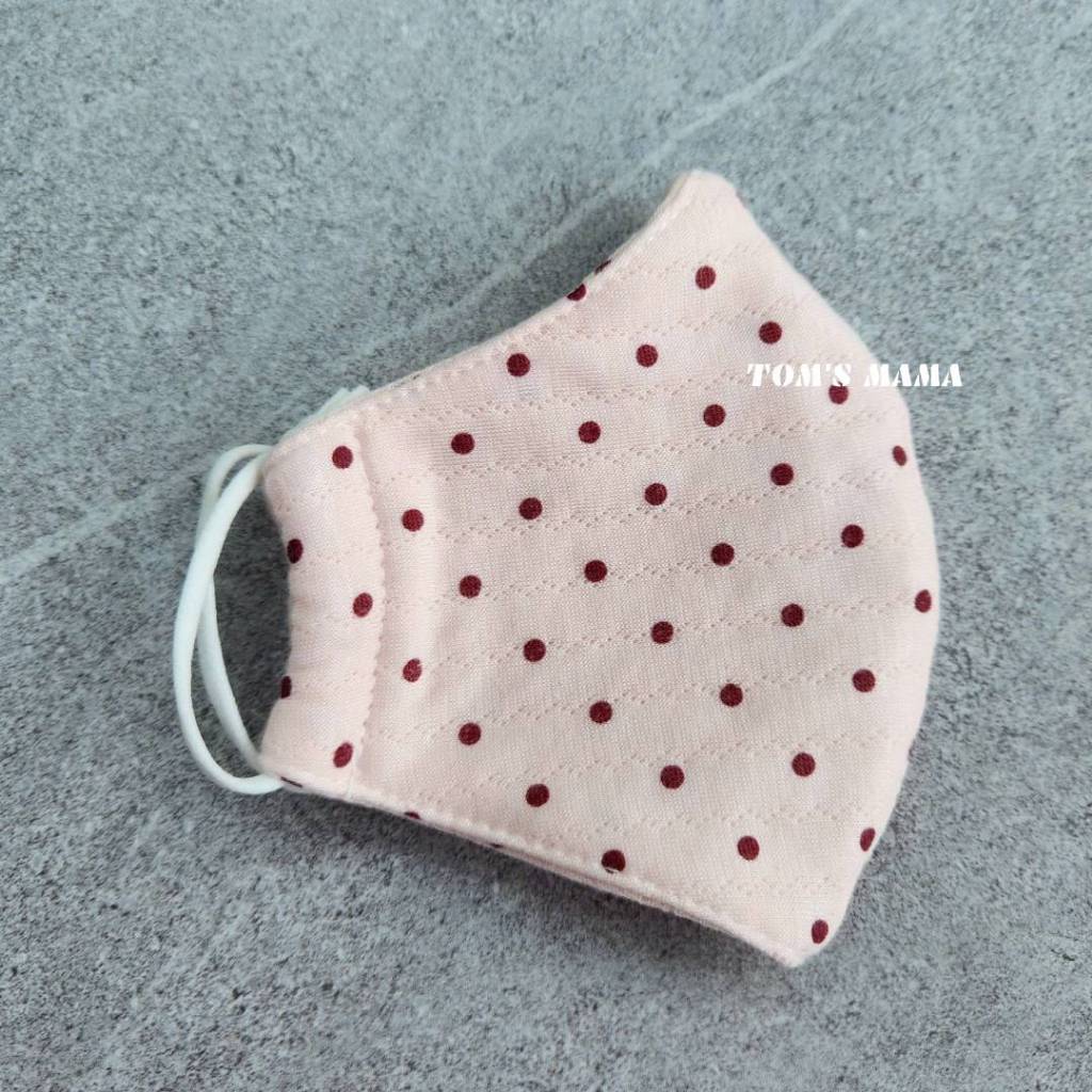 Toms Mama หน้ากากผ้า 2 ชั้นสําหรับเด็กทารก