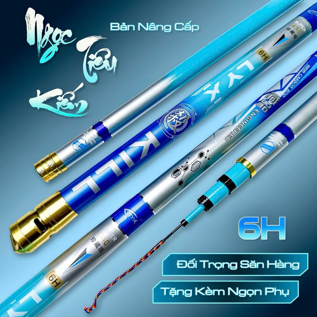 Jade Tieu Kiem 6H คันเบ็ดมือ Counterweight การล่าสัตว์ปลายพิเศษ - BB56