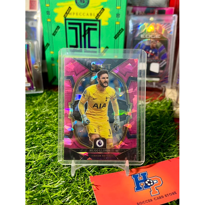 Hugo Lloris Pink Ice Panini Select EPL 2022/23 การ์ดฟุตบอล