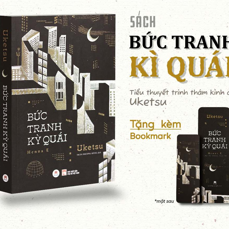 หนังสือภาพแปลก นวนิยายสืบสวนสยองขวัญของ Uketsu - HuyHang