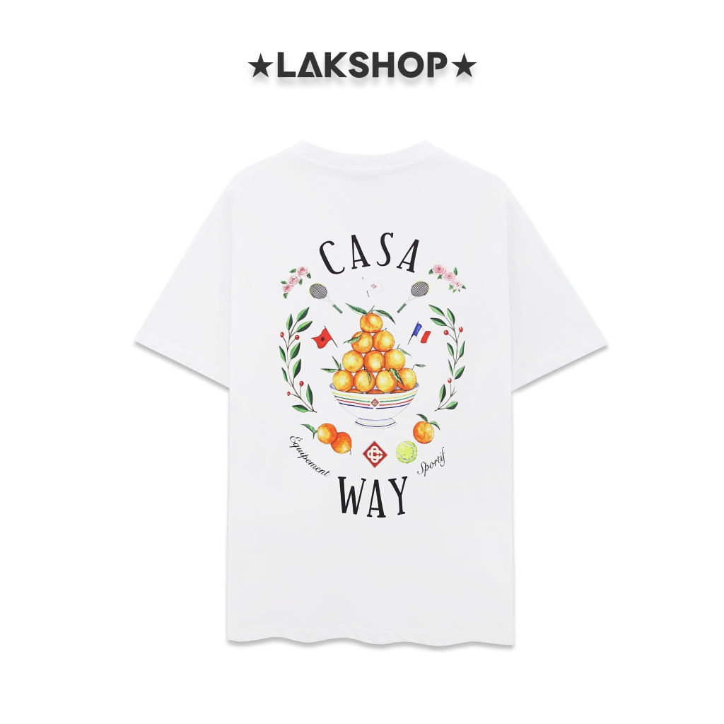 LAK SHOP เสื้อยืด Casa Way Triomphe DArange