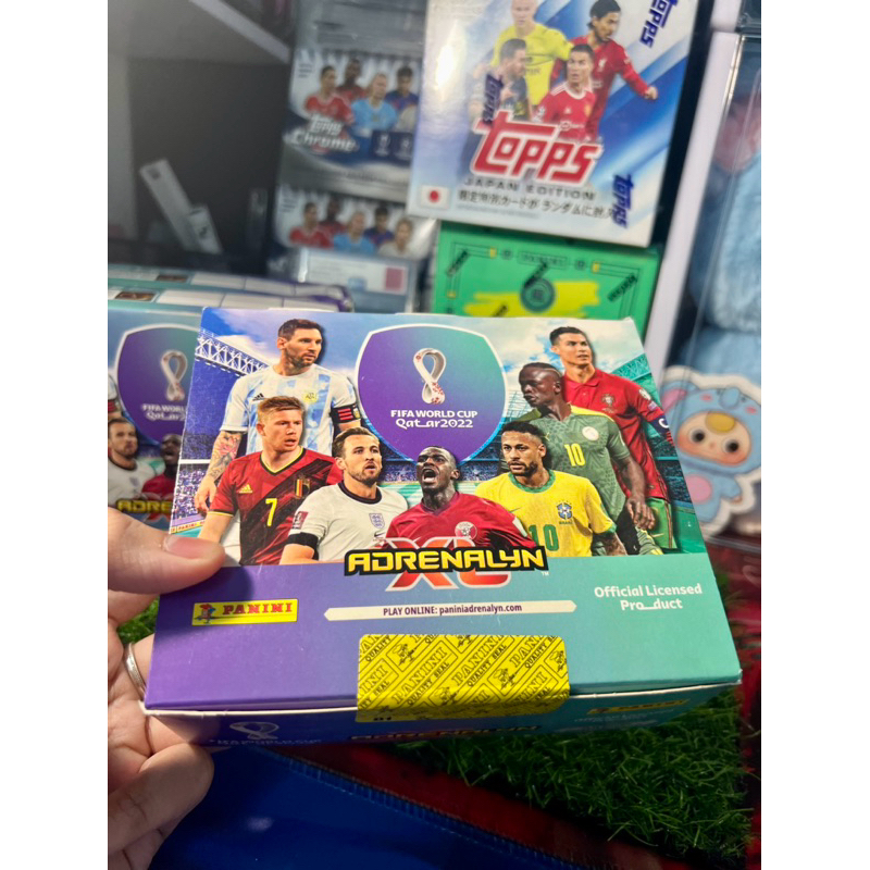 Panini Adrenalyn XL FFA WC 2022 กล่องการ์ดฟุตบอล