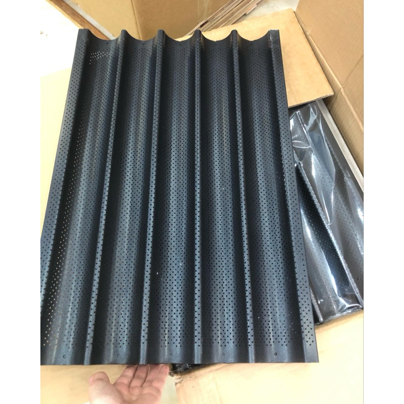 BAGUETTE BREAD MOLD 5 WAVES / 4 WAVES NON-STICK / 4-GROOVE, 5-GROOVE BREAD TRAY