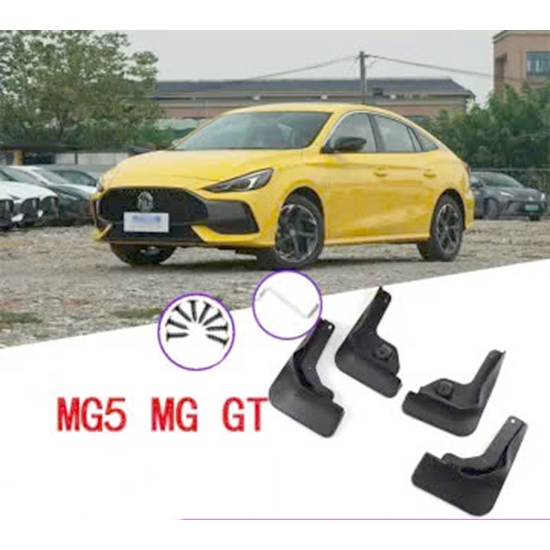 MG5 Mud Flaps 2022 2023 2024 2025 - ชุดบังโคลน MG 5 ล้อ 4 ชิ้น 2022/2025