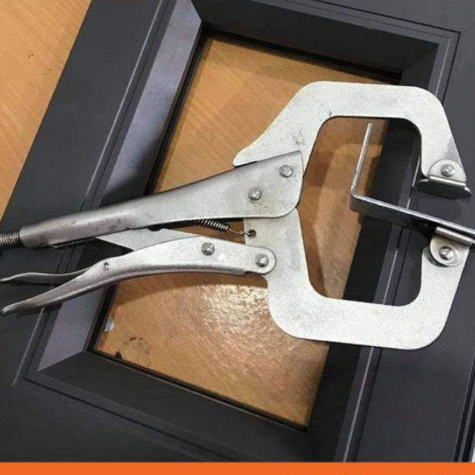 คีมตายรูปตัว C จัดส่งฟรีวัสดุยึดขนาด 11 นิ้ว 28 ซม. - คีมหนีบมุมสี่เหลี่ยม