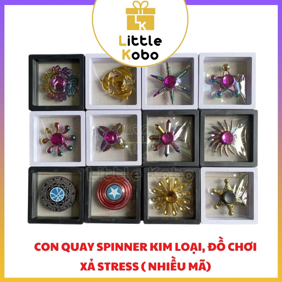 [โลหะ] Spinner Fidget Toy Infinity Spinner Nado ความเครียดบรรเทาของเล่นเด็ก Spinner