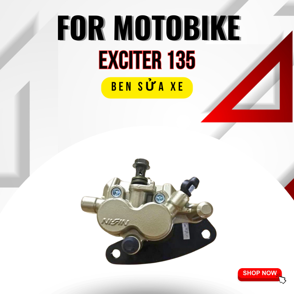 ปั๊มน้ํามันหน้า Exciter 135 หลอดน้ํามันเบรค Ex135
